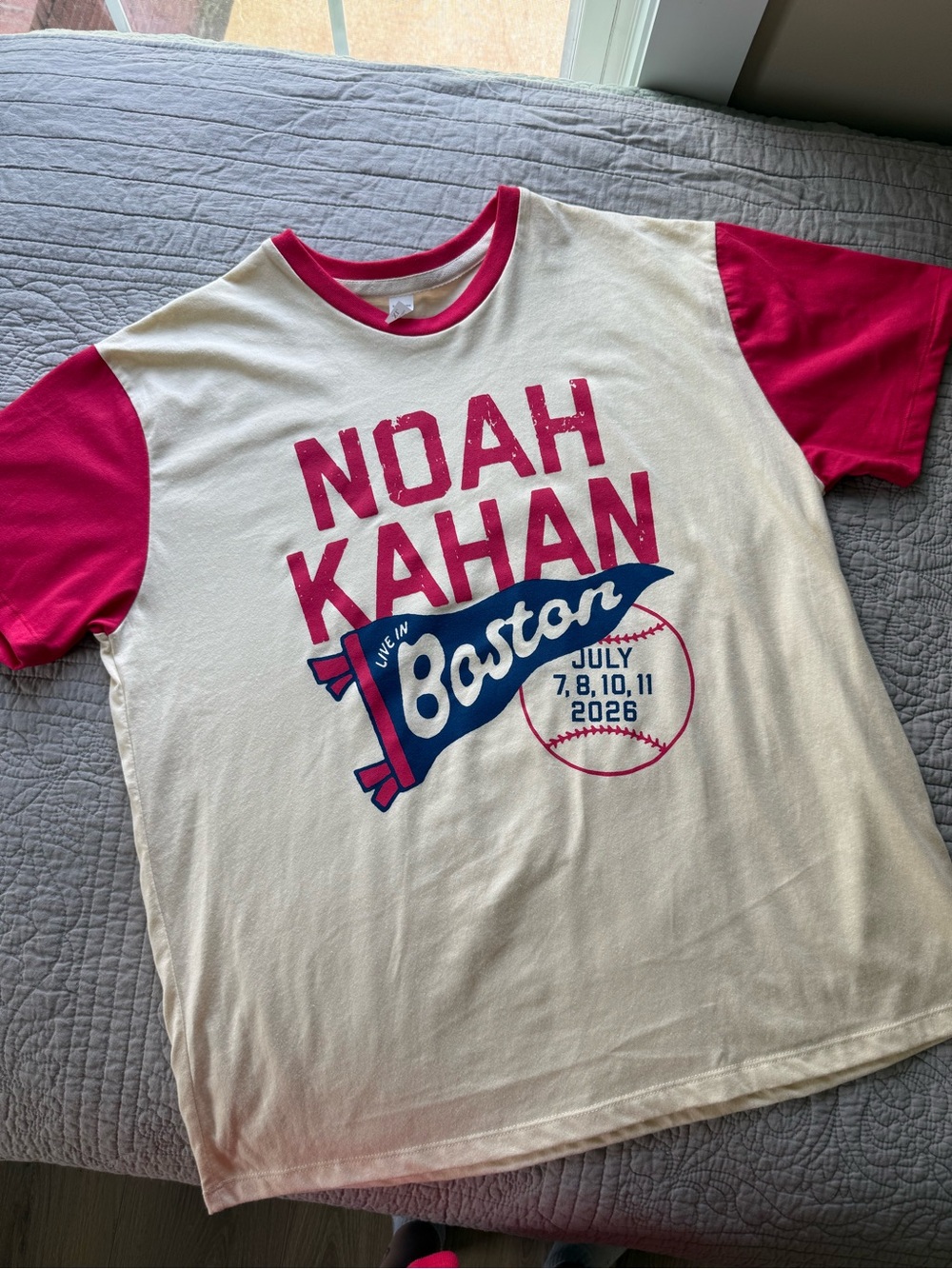 Noah Kahan Fenway Exclusive Shirt
